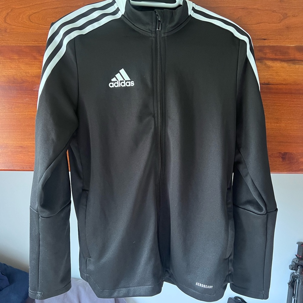 Adidas Men's Black Track Jacket